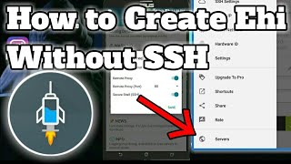 How to Create Ehi File Without Creating SSH Account(Need Promo)All Net