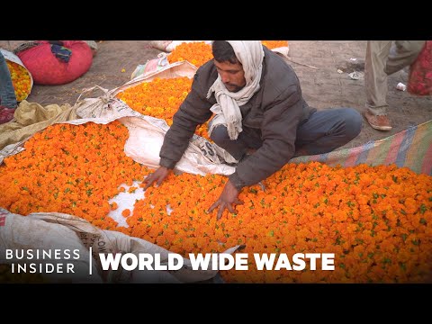 How Sacred Flowers Are Turned Into Incense Sticks | World Wide Waste