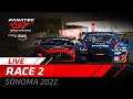 LIVE | Race 2 | Sonoma | Fanatec GT World Challenge Powered by AWS 2022 DEFAULT Thumbnail
