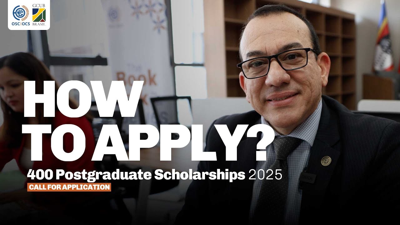 How to Apply? 400 OSC-GCUB scholarships to study in Brazil