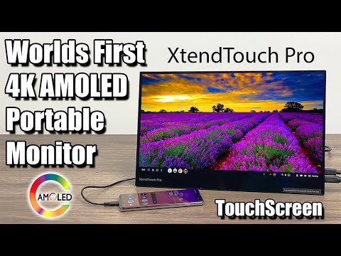 , title : 'The Worlds First 4K AMOLED Portable Touch Screen Monitor - This Thing Is Beautiful!'