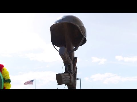 Wayne Vietnam Memorial Cross