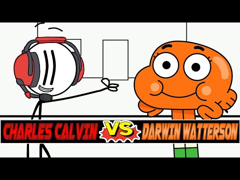 M.U.G.E.N. | Charles Calvin vs Darwin Watterson | Henry Stickmin vs The Amazing World of Gumball