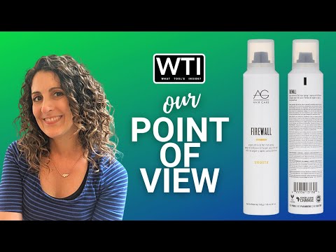 AG Hair Finishing Sprays - WTI product video review