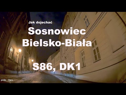 🇵🇱 SOSNOWIEC - BIELSKO-BIAŁA, DK1. Jak dojechać. Śląskie. Polska.