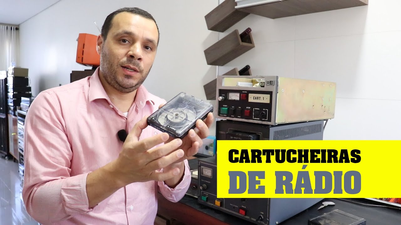 Cartucheiras de rádio (Toca Cartuchos) Topmaster e BE
