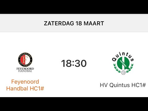 Feyenoord Handbal - HV Quintus HC1