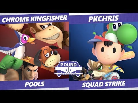 Pound 2019 SSBU - MTS PkChris VS Chrome Kingfisher - Squad Strike Pools