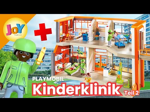 PLAYMOBIL UNBOXING | Kinderkrankenhaus 🏥👨‍⚕️ Teil 2 | City Life 🌇 6657 | Joy Family kids