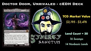MTG x Marvel Super Heroes - Doctor Doom, Unrivaled - cEDH Deck Tech