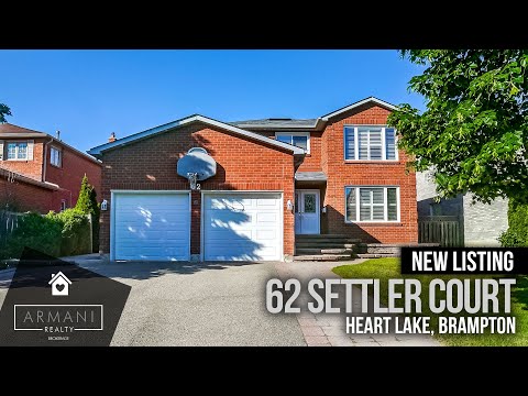 SOLD! 62 Settler Court in Brampton, Ontario!