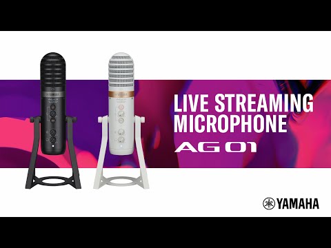 Мікрофон YAMAHA AG01 Live Streaming USB Microphone (Black)