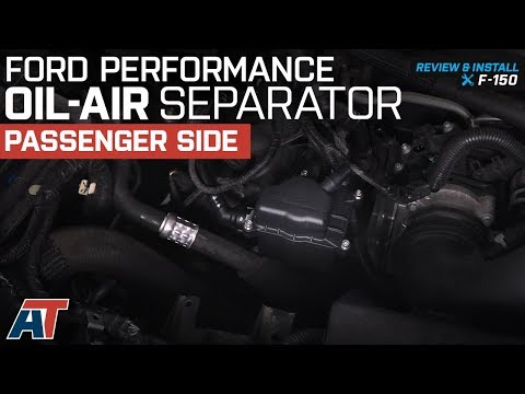 2011-2017 F150 Ford Performance Oil-Air Separator - Passenger Side 5.0L Review & Install
