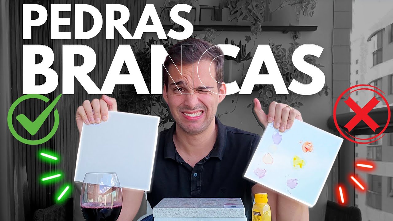 PEDRA BRANCA para COZINHA e BANHEIRO - qual a melhor?