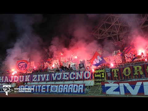 Torcida Split / HNK Hajduk Split - NK Lokomotiva Zagreb 1:0 (21. kolo HT Prva Liga)