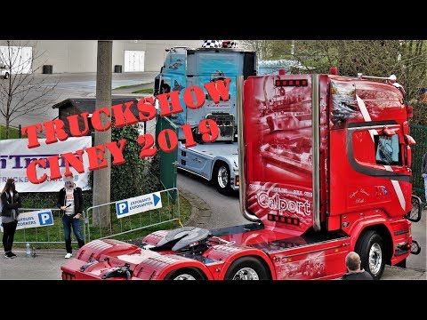 Truckshow Ciney 2019  when the trucks arrived