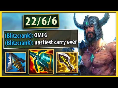 Using Over 4,000 Hours Of Tryndamere Practice To Hard Carry This Game! - League of Legends