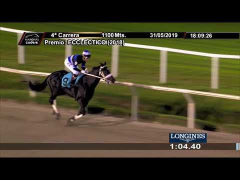 31/05/2019 – Hipodromo Maroñas – Carr 4 – ECCLECTICO (2018)