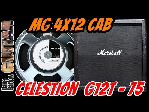 Marshal MG 4x12 Cabinet with G12T-75 Celestions.