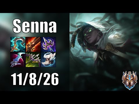 Senna vs Soraka SUPPORT - Patch 12.18 euw1 CHALLENGER