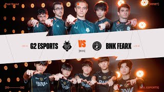 G2 vs BFX, EUROPE CONTRE CORÉE (First Stand 2026)
