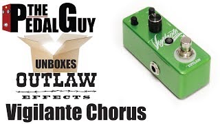 Video thumbnail for ThePedalGuy Unboxes the Outlaw Vigilante Chorus Pedal by The Pedal Guy
