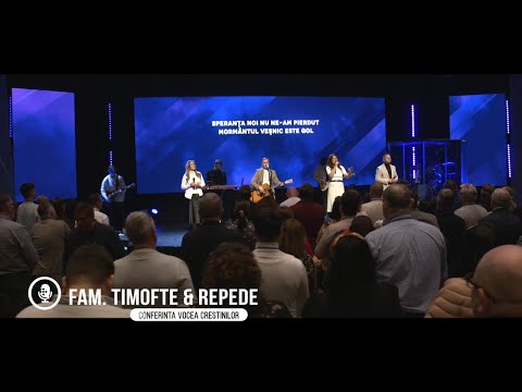 Cred în puterea Ta - Fam. Timofte & Repede // LIVE // Conferința Vocea Creștinilor