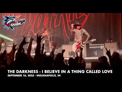 The Darkness Performs "I Believe In A Thing Called Love" in Indianapolis on Septemeber 16, 2025