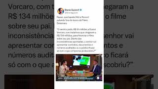 🔥Até na Record Flávio Bolsonaro teve de repetir a desculpa esfarrapada sobre os 61 milhões🔥