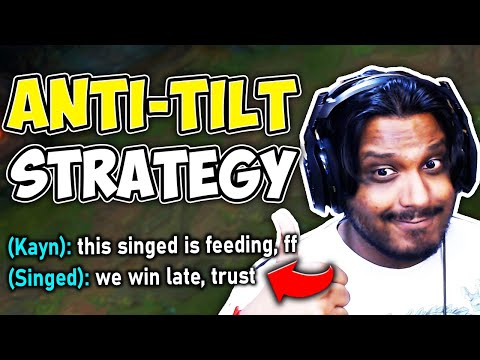 #1 SINGED REVEALS HOW TO DEAL WITH TILT AND WIN LOST GAMES - League of Legends