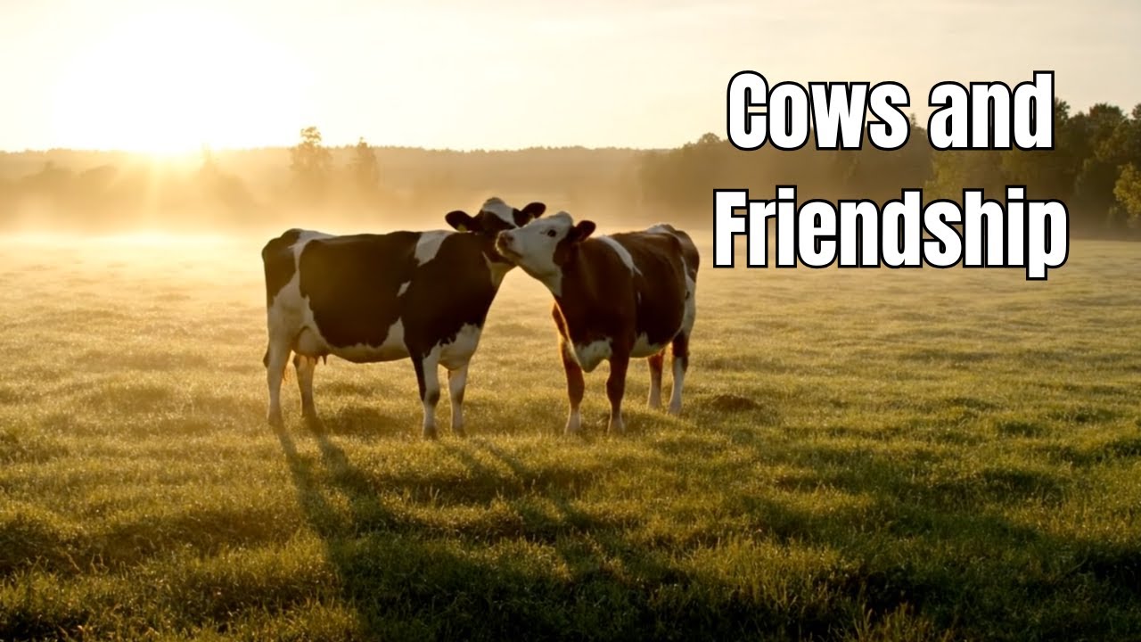 Cows Have Best Friends | Hello Dad Kid Friendly Facts