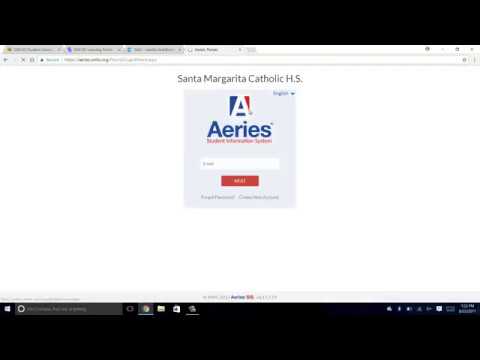 Aeries Students Reset Password