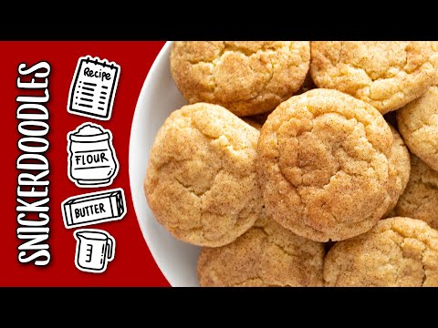 Soft & Delicious Classic Snickerdoodle Cookie Recipe 😍