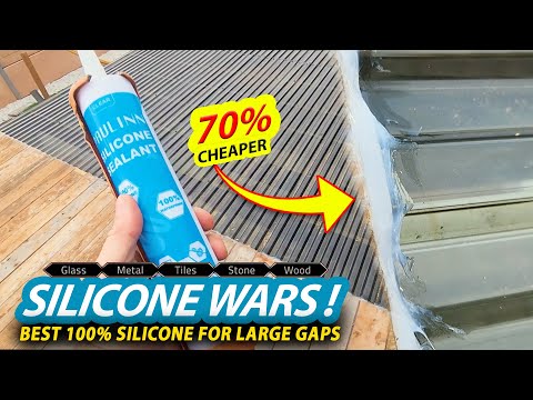 Using Marine Silicone on Pergola Roof! PAULINN Silicone Sealant Review and comparison