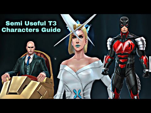 Semi Useful T3 Characters Guide - Marvel Future Fight