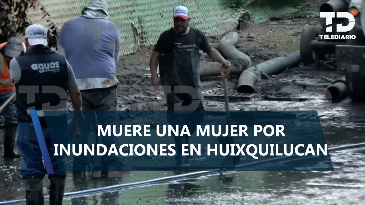 Localizan cuerpo de mujer arrastrada por la corriente tras las lluvias en Huixquilucan