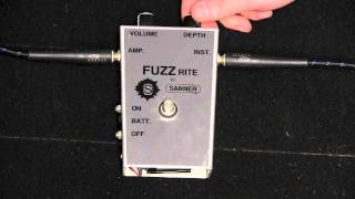 Video thumbnail for Sanner Fuzzrite Demo (Mosrite Fuzz) by drowninginguitars