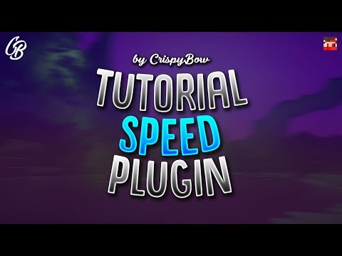 Speedsystem Plugin Minecraft Speed Plugin Tutorial