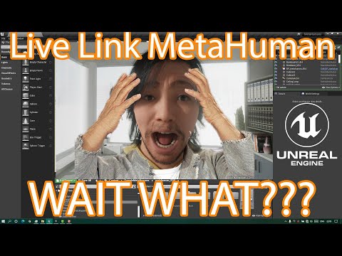 Face animation on Meta Human character - Live Link setup iPad iPhone