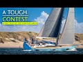 Watch our windy 2-day trial aboard the luxurious Contest 49CS and get the full tour