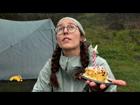 Solo Backpacking in the Rain (On My Birthday)