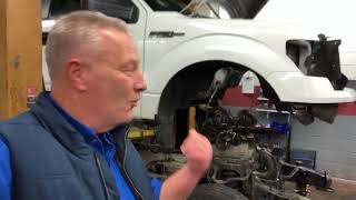 Removing A Ford F-150 Engine Cab Off