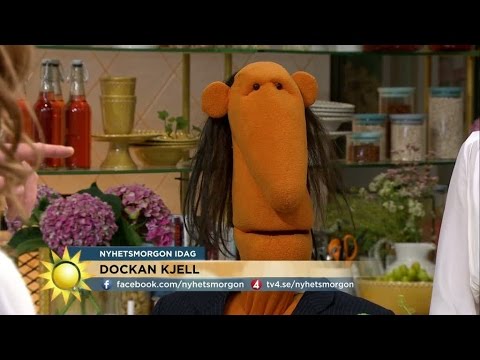 Kultdockan Kjell om sin första dag på jobbet - Nyhetsmorgon (TV4)