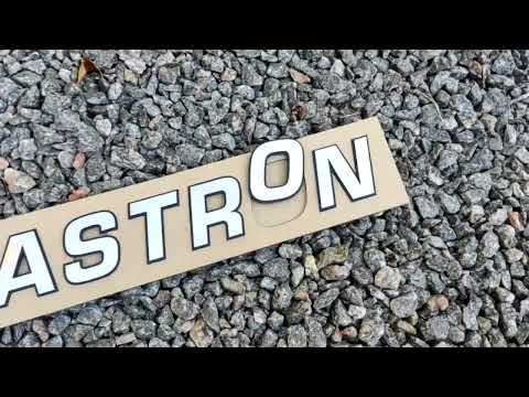 3D объёмные буквы "Astron" - фото 1 - id-p2747835286
