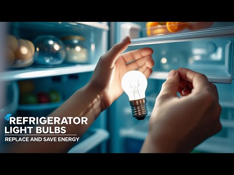 Refrigerator Light Bulbs: How to Replace and Save Energy