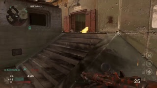 []Call of duty WW2 マルチプレ～イ ＃62 気まぐれlive気まぐれキル♪