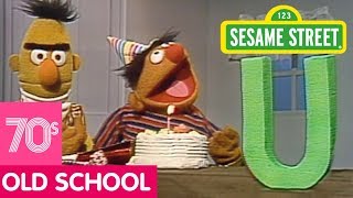 Sesame Street: Bert and Ernie Celebrate the Letter U&#39;s Birthday!