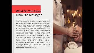 How Can You Choose The Right Massage Therapist