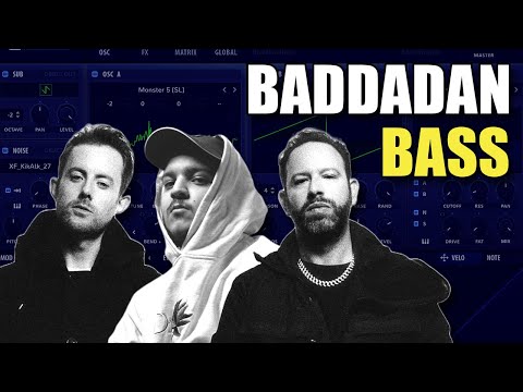 How to Make "Baddadan" Bass by Bou, Chase & Status [D&B Tutorial]