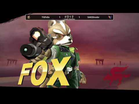 FD12 Losers Quarters - TG|Felix (Fox) vs SAK|Stroder (Greninja)